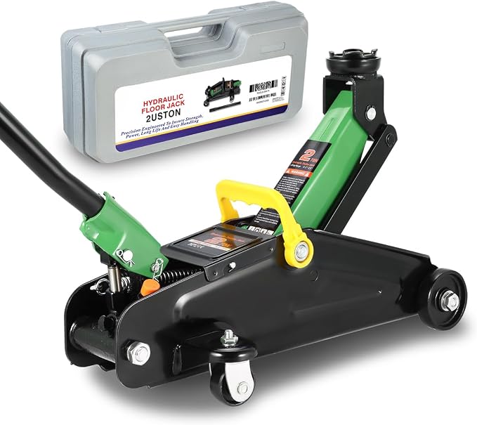 DNA MOTORING Low Profile Hydraulic Trolley Service/Floor Jack, 2 Ton Capacity by DNAMOTORING-Tools