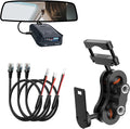Radar Detector Mount, Rearview Mirror Rod Radar Mounting Bracket+Rearview by SDSACZMU