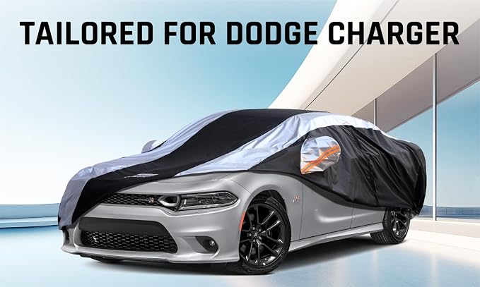 Dodge Charger Car Cover Waterproof All Weather - Image 2