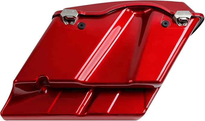 XFMT Motorcycle Stretched Saddlebags 5" Extended Hard Saddle Bags - Image 3