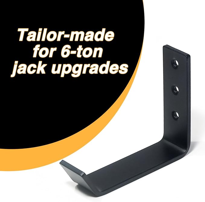 6 Tons Jack Stands Wall Mount Organizer, Heavy Duty Stainless Steel Holder - Image 4