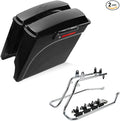 XFMT Hard Saddlebags + Chrome Conversion Brackets Compatible by XFMT