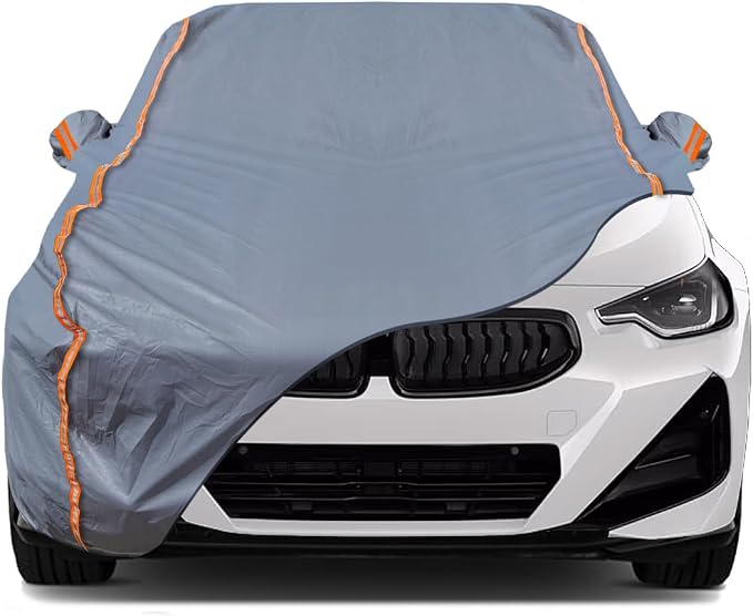 TUCAREST 6-Layers PEVA Premium Full Car Cover Fit by TUCAREST