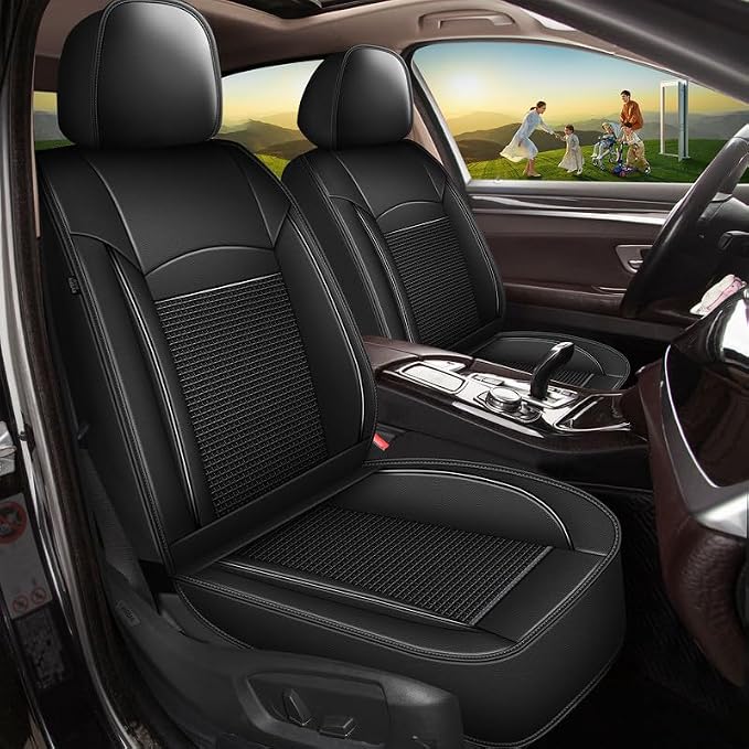 Seat Covers for Toyota Camry 2012-2023 2024 Full Set 5 Seats by DISUTOGO