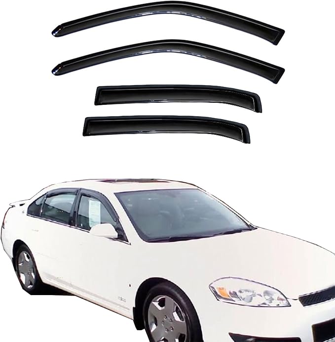 Wind Deflector Compatible with 2006-2013 Chevy Impala 14-16 Impala Limited by GLDIFA