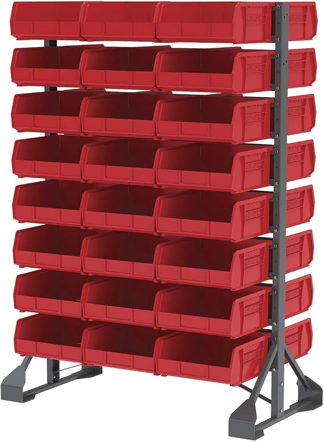 Akro-Mils 30235 AkroBins Plastic Storage Bins, Space-Saving Stackable Bins - Image 8