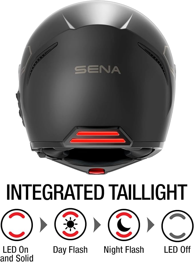 Sena Impulse DOT Flip Up Modular Bluetooth Helmet w/Sound by Harman Kardon Dual - Image 5