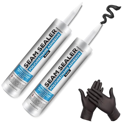 Black Polyurethane Seam Sealer Automotive Compound Kit by Berkland