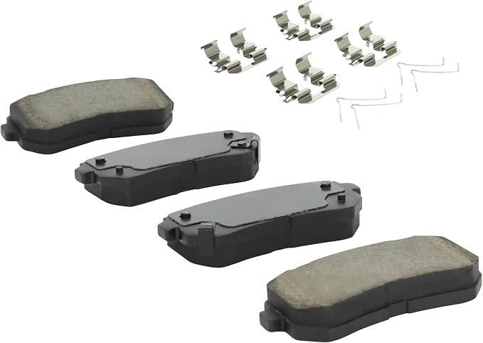 Premium Ceramic Rear Brake Pads Compatible - Image 2