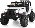 Costzon Ride On Car, 12V Battery Powered Electric Ride On Truck w/Parental by Costzon