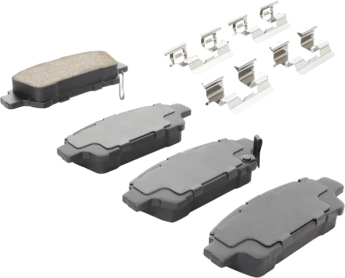 Premium Ceramic Rear Brake Pads Compatible - Image 2