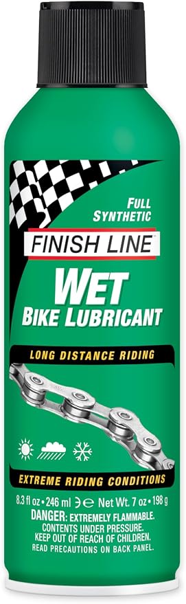 FINISH LINE Wet Bike Lubricant Aerosol Spray by FinishLine
