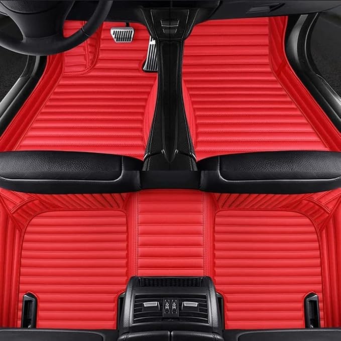 Custom All-Weather Protection Luxury Leather Floor Mats - Image 9