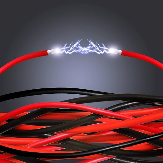 6 Gauge Wire - iGreely 10 FT Red & 10 FT Black 6 Gauge Tinned Copper Electrical - Image 7