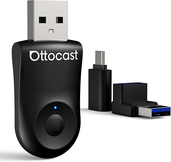 OTTOCAST Mini Wireless Carplay Adapter 2025 by OTTOCAST-Stayconnectedstayahead