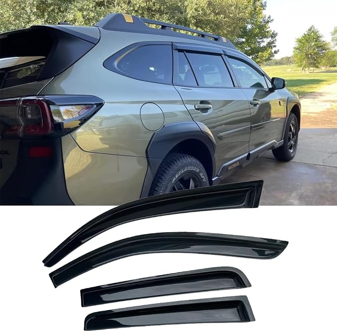 94376 Side Window Wind Deflector, Window Visor fit - Image 2