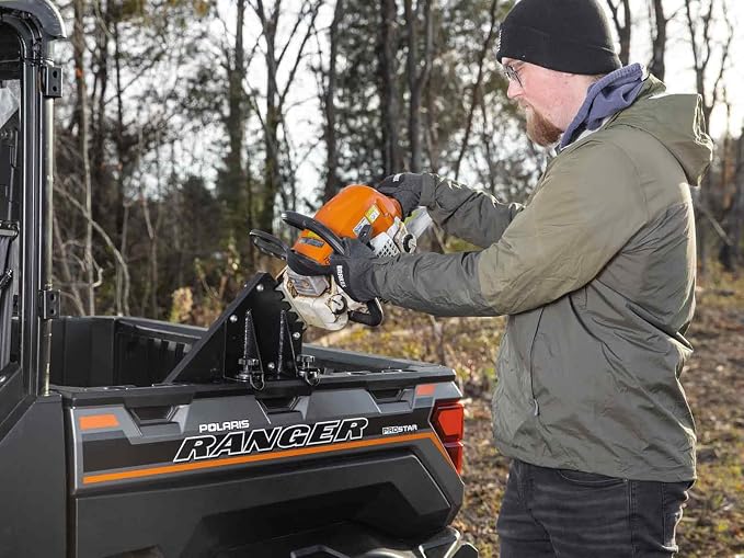 SuperATV Chainsaw Mount for Polaris Ranger and Polaris General | Includes Latch - Image 4