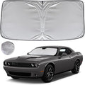 KAYZT Windshield Sun Shade for 2015-2024 Dodge Challenger Foldable Sunshade by KAYZT
