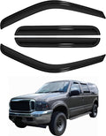4pc Sun Rain Guards Window Visor Wind Deflector Compatible by GLDIFA