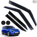 Rain Guards for Kia Soul 2020-2023, Tape-on Side Window Deflectors for Kia Soul by LETINGFAR