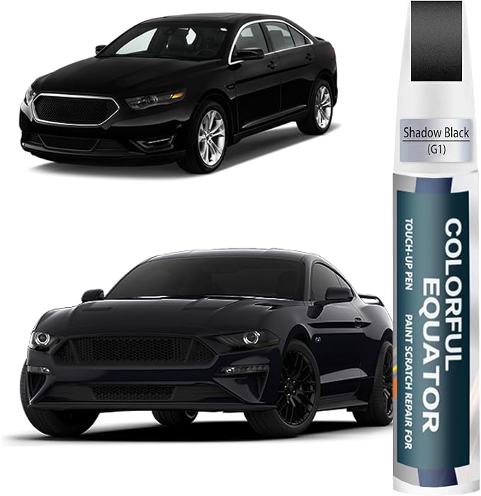 G1 Shadow Black Touch Up Paint for Ford, Car Paint Pen Scratch Repair by SNSIR