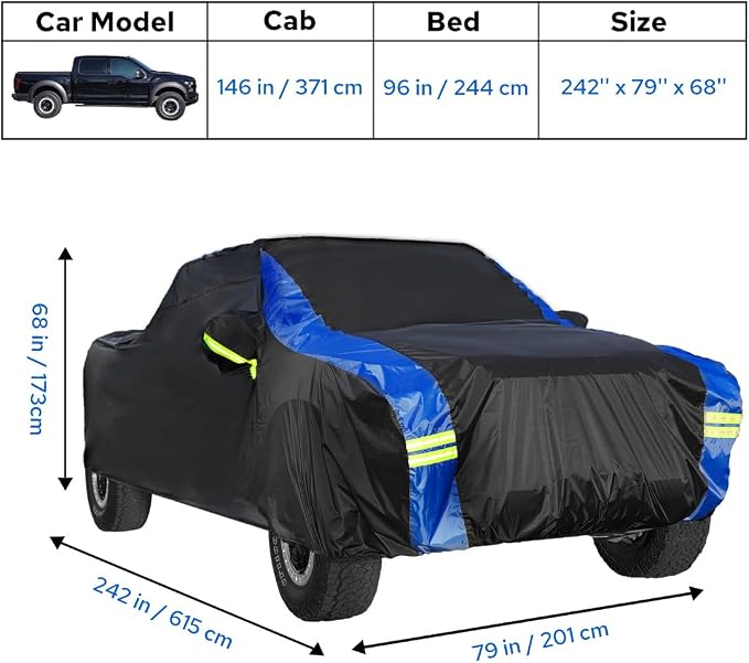 Avecrew Truck Cover Waterproof, All Weather - Image 4