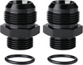 16AN Male Flare to 12AN ORB O-ring Boss Fuel Pump Rail Adapter Fitting Aluminum by Podavelle