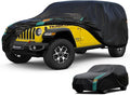 Jeep Wrangler Car Cover 4 Door Fits Sahara Rubicon Unlimited Sport JK JL. Jeep by Molebt