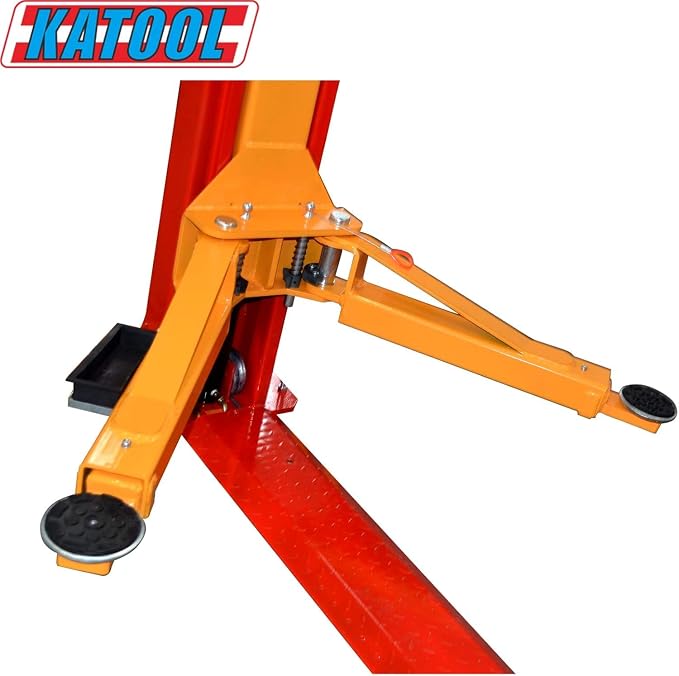 10000lbs 2 Post Lift Car Lift Auto Vehicle Car Lift Truck Hoist Floor Plate 220V - Image 6