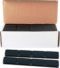 1oz Adhesive Wheel Weights, 1 oz Black Stick on Wheel Weights, A Box of 18 Strip by EZISOE