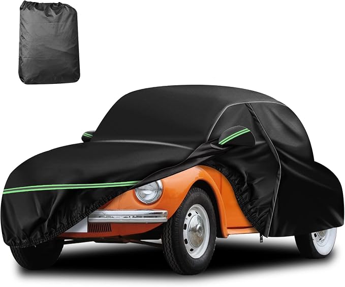 for VW 1960-1980 Volkswagen Beetle Bug Sedan 2-Door Saloon Car Covers 210D by DTNESS