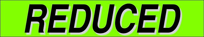 Ez-line Vinyl Windshield Stickers 3 Dozen 15 Inch Chartreuse Slogan Dealership - Image 5