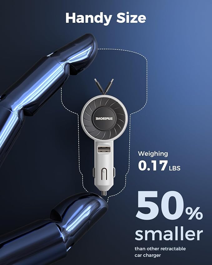SUPERONE 3-in-1 Car Charger - Image 2