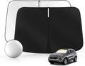 Windshield Sun Shade for Kia Sportage 2018-2022 Foldable Sunshade Custom Fit by SULAGIWINDSHIELDSUNSHADE