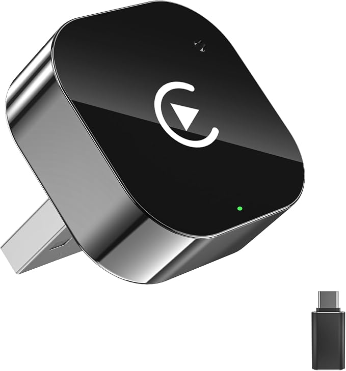 Wireless Carplay Adapter & Android Auto 2025 Upgrade Wired CarPlay to Wireless by JSXKYNVTE