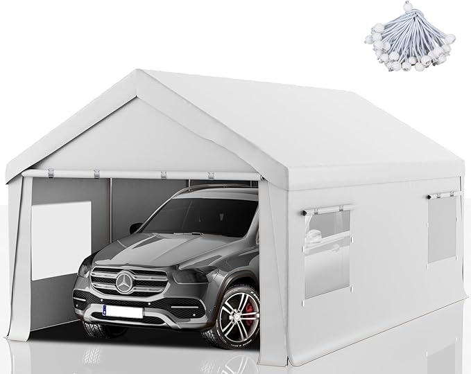Carport 10x20 FT Heavy Duty, Outdoor Portable Garage by RICHRYCE