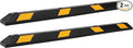 Pack of 1-72" Parking Stoppers for Garage, Heavy Duty Rubber Parking Curb by Unknown