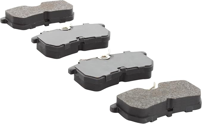 Premium Semi-Metallic Rear Brake Pads Compatible - Image 2
