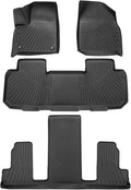 Powerty Floor Mats for 2018-2024 2025 Chevy Chevrolet Traverse 7 Seater by Powerty