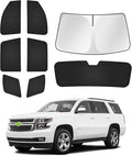 Sunshades for Chevrolet/Chevy Tahoe 2015-2020 Accessories Windshield Sun Shade by Canvcle