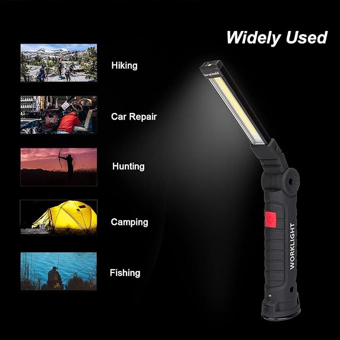 Lebote LED Work Light, COB Rechargeable Work Light - Image 7