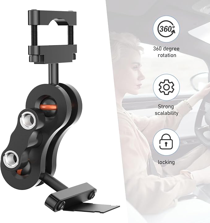 Radar Mount Mirror Mount Bracket - Image 2