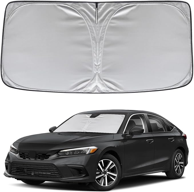 KAYZT Windshield Sun Shade for Honda Civic 2022-2025 11th Gen Foldable Sunshade by KAYZT
