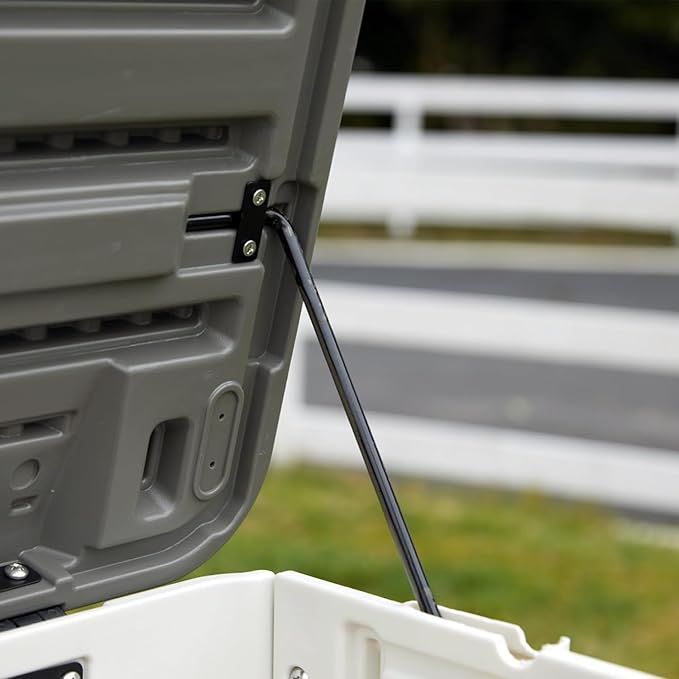 Premium Pro Edition 100 Gallon Lockable Resin Deck Box, Waterproof & - Image 4