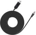 USB to RJ11 Radar Detector Power Cable, DC5V-12V Power Cable Replacement by Powercables