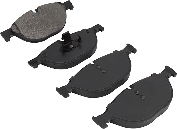 Premium Semi-Metallic Front Brake Pads Compatible - Image 2