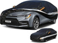 10 Layers Car Cover Custom Fit for Toyota Corolla Sedan Waterproof All Weather by Holthly