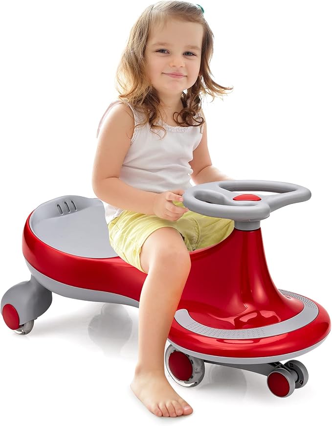 HONEY JOY Wiggle Car, 2 in 1 Swing Car - Image 9