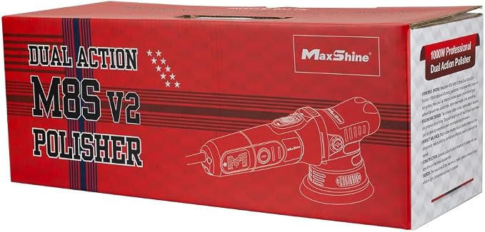 Maxshine M8S V2 Dual Action Polisher Car Detailing Kit - 1000W - Image 3