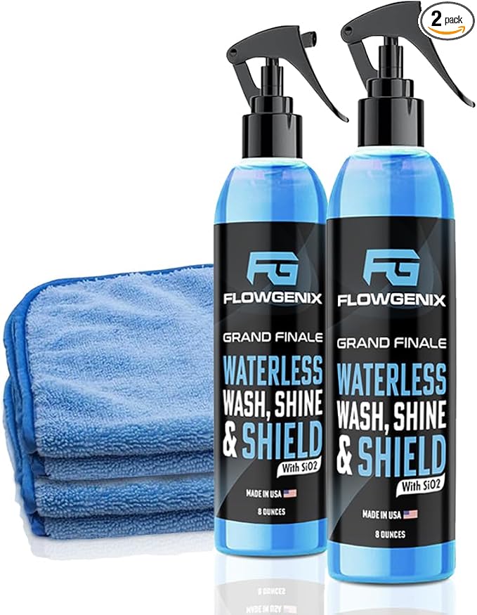 Flowgenix™ Waterless Car Wash Spray by Flowgenix